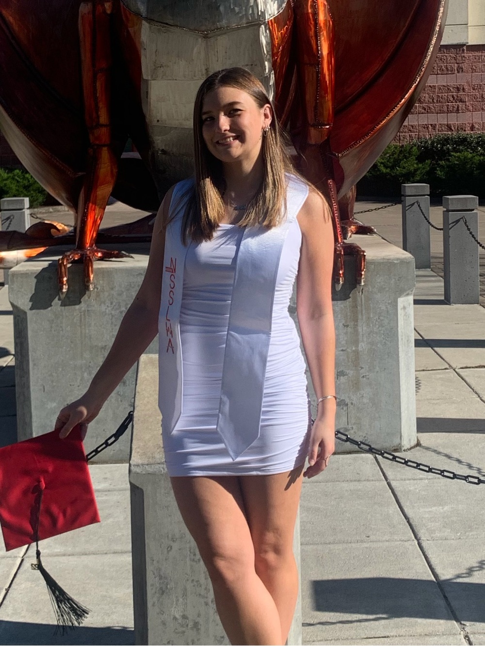 White Ruched Bodycon Mini Dress - Sleek Party Dress - Picture 3 of 13